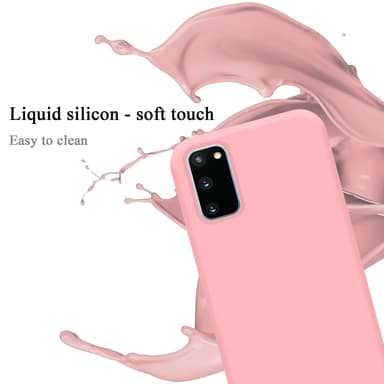 Samsung Galaxy S20 FE Cover Etui Case (Lyserød)