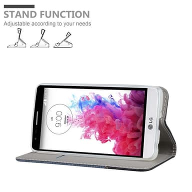 LG G3 MINI / G3 S Pungetui Cover Case (Blå)