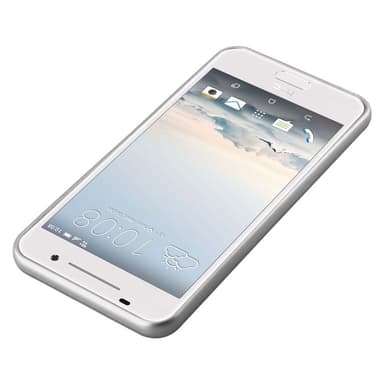 HTC ONE A9 Cover Etui Case (Sølv)
