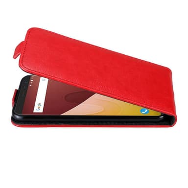 WIKO VIEW GO Pungetui Flip Cover (Rød)
