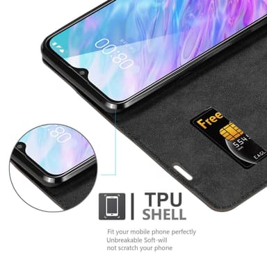 ZTE Blade 10 SMART Cover Etui Case (Brun)