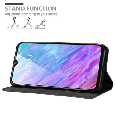 ZTE Blade 10 SMART Cover Etui Case (Brun)