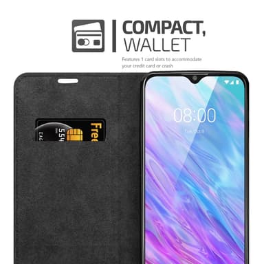 ZTE Blade 10 SMART Cover Etui Case (Brun)