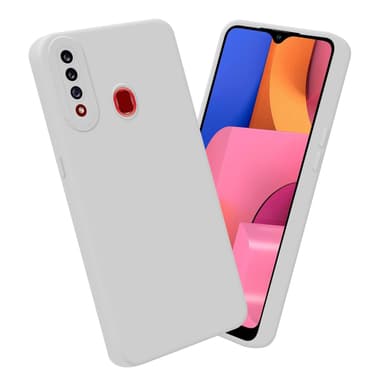 Samsung Galaxy A20s Cover Etui Case (Hvid)