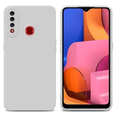 Samsung Galaxy A20s Cover Etui Case (Hvid)
