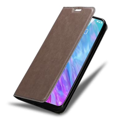 ZTE Blade 10 SMART Cover Etui Case (Brun)