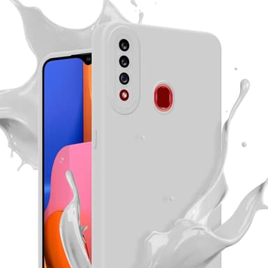 Samsung Galaxy A20s Cover Etui Case (Hvid)