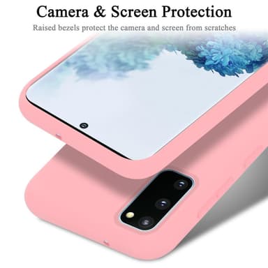 Samsung Galaxy S20 FE Cover Etui Case (Lyserød)