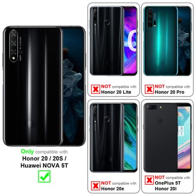 Honor 20 / 20S / Huawei NOVA 5T Cover Etui Case