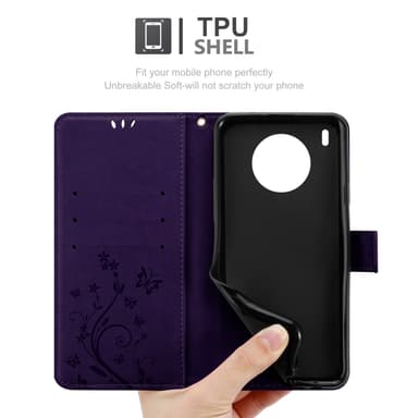 Honor 50 LITE Pungetui Cover Case (Lilla)