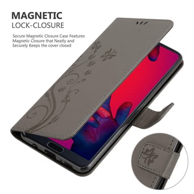 Huawei P20 PRO / P20 PLUS Pungetui Cover Case (Grå)