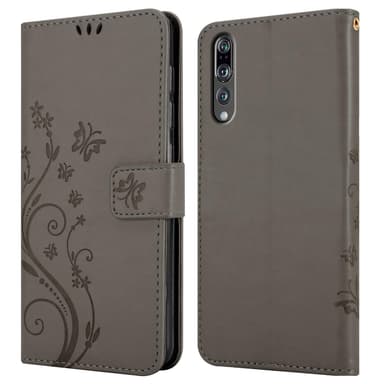 Huawei P20 PRO / P20 PLUS Pungetui Cover Case (Grå)