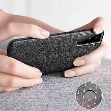 Samsung Galaxy S21 PLUS Etui Case Cover (Sort)