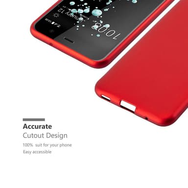 HTC U PLAY Cover Etui Case (Rød)