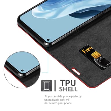 Realme 7 5G Cover Etui Case (Rød)