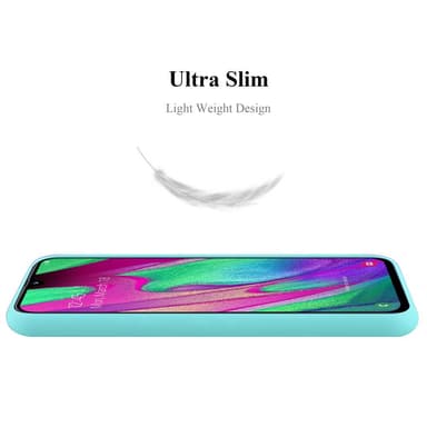 Cover Samsung Galaxy A40 Etui Case (Blå)