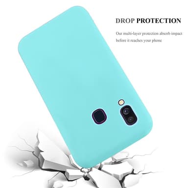 Cover Samsung Galaxy A40 Etui Case (Blå)