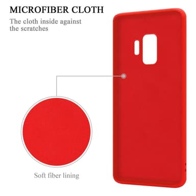 Samsung Galaxy S9 Cover Etui Case (Rød)