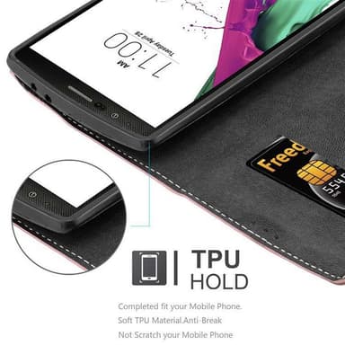 LG G4 / G4 PLUS Etui Case Cover (Lyserød)