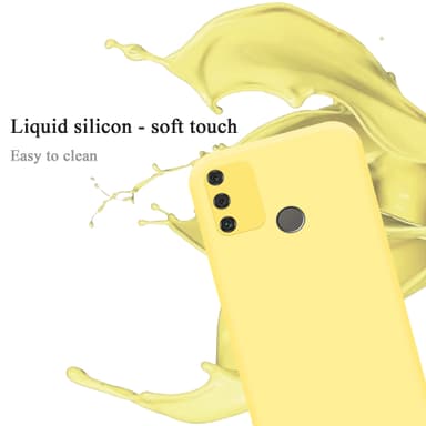 Honor 9A Cover Etui Case (Gul)