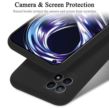 Realme 8i / Narzo 50 4G Cover Etui Case (Sort)
