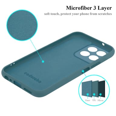 Honor X8 5G Cover Etui Case (Grøn)
