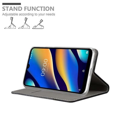 WIKO VIEW 3 LITE Pungetui Cover Case (Grå)
