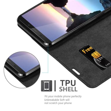 Cubot J7 Cover Etui Case (Sort)