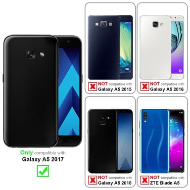 Samsung Galaxy A5 2017 Etui Cover Kæde (Brun)