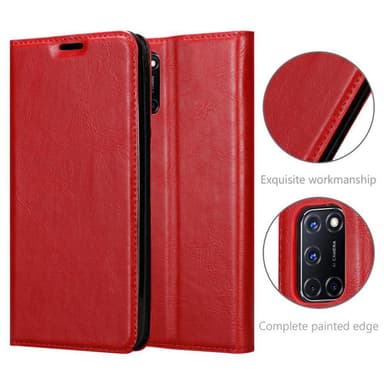Oppo A72 Cover Etui Case (Rød)