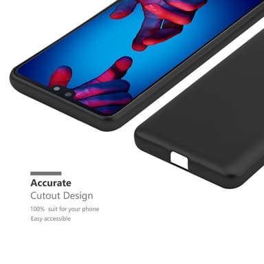 Huawei P20 Cover Etui Case (Sort)