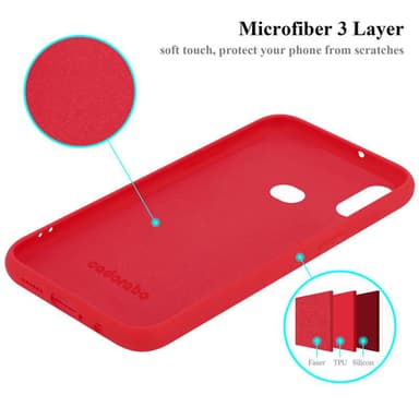 Samsung Galaxy A10s / M01s Cover Etui Case (Rød)