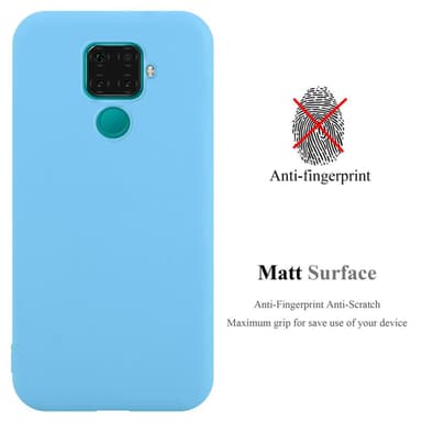 Cover Huawei MATE 30 LITE Etui Case (Blå)
