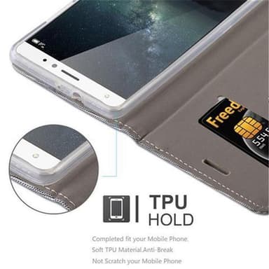 Huawei MATE S Pungetui Cover Case (Grå)