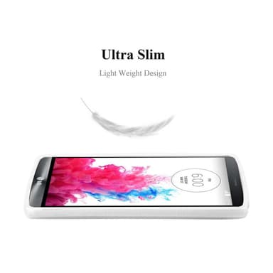 LG G3 STYLUS Cover Etui Case (Sølv)