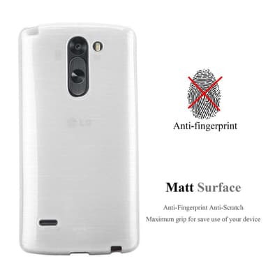 LG G3 STYLUS Cover Etui Case (Sølv)