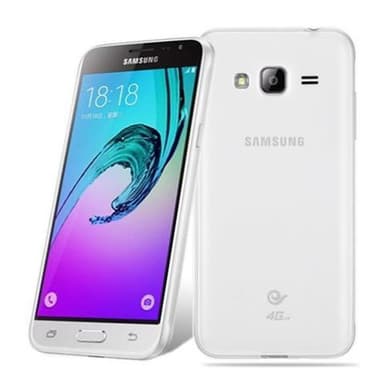 Samsung Galaxy J3 2016 Cover TPU Etui (Gennemsigtig)