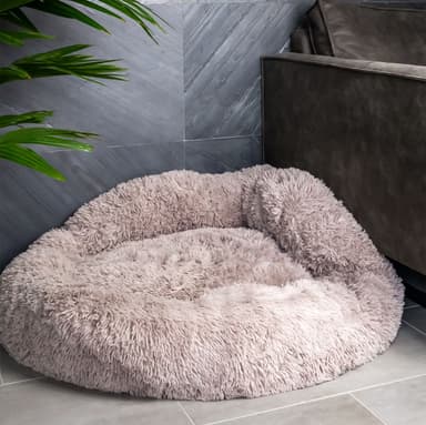 Hundeseng Katteseng Pude Hund Kat Sofa 100cm (beige)