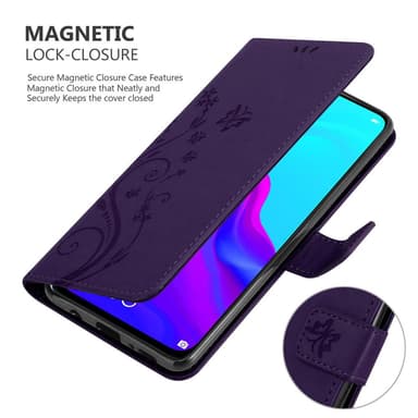 Huawei NOVA 4 Pungetui Cover Case (Lilla)