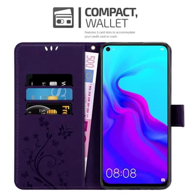 Huawei NOVA 4 Pungetui Cover Case (Lilla)