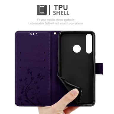 Huawei NOVA 4 Pungetui Cover Case (Lilla)