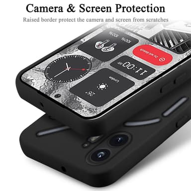 Nothing Phone 2 Cover Etui Case (Sort)