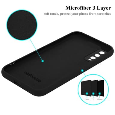 Vivo Y70 Cover Etui Case (Sort)