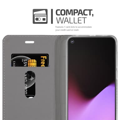 Google PIXEL 5 Pungetui Cover Case (Grå)