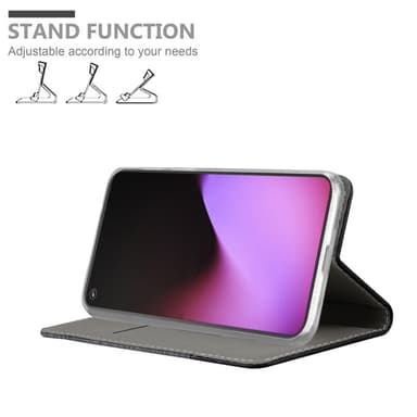 Google PIXEL 5 Pungetui Cover Case (Grå)
