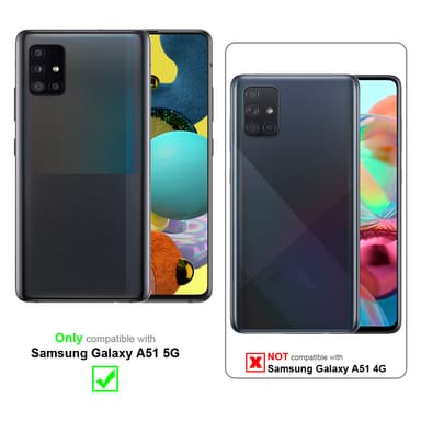 Samsung Galaxy A51 5G Cover Etui Case (Sort)