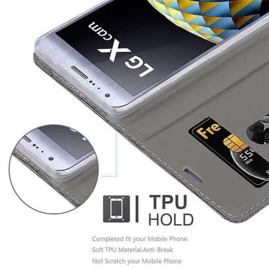 LG X CAM Pungetui Cover Case (Grå)