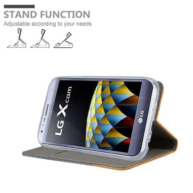 LG X CAM Pungetui Cover Case (Grå)