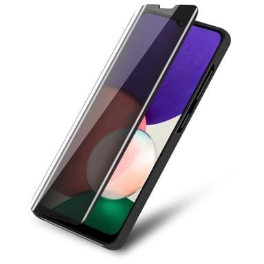 Samsung Galaxy A22 5G Pungetui Cover Case (Sort)