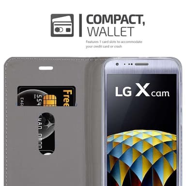 LG X CAM Pungetui Cover Case (Grå)